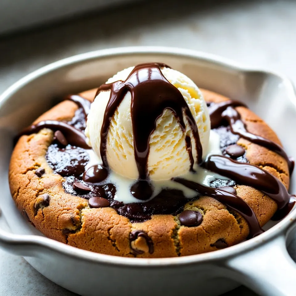 Schokoladenkeks-Pfanne Lecker und Einfach Zubereiten