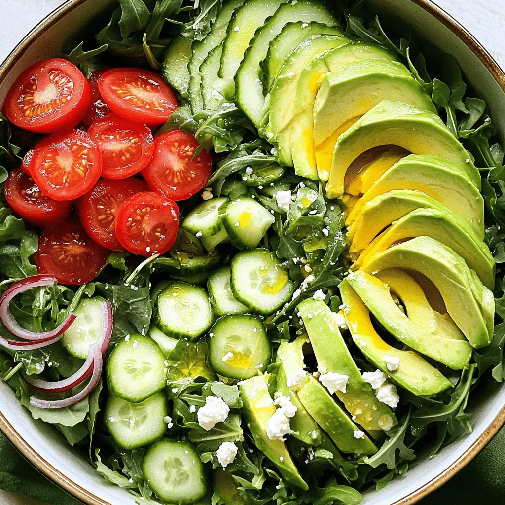 Für meinen frischen einfachen Garten-Salat benutze ich immer die besten Zutaten. Hier ist, was ich brauche: