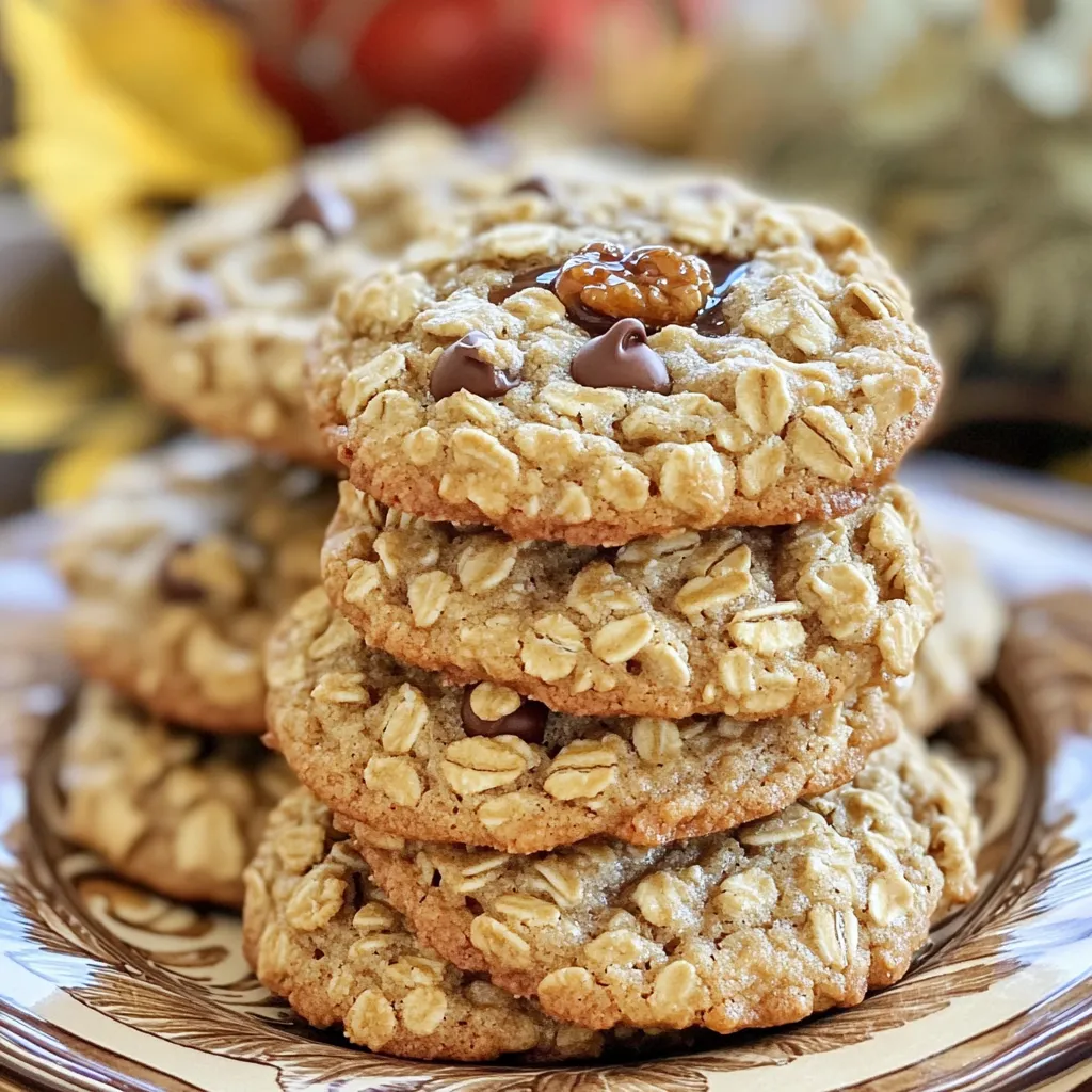 Maple Brown Sugar Oatmeal Cookies leckeres Rezept