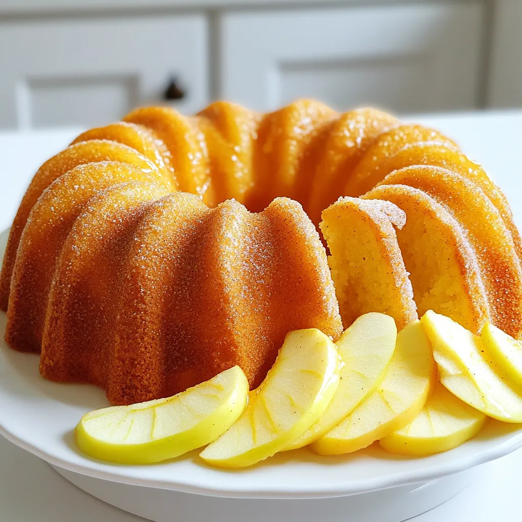 Apple Cider Donut Cake Einfaches und Leckeres Rezept