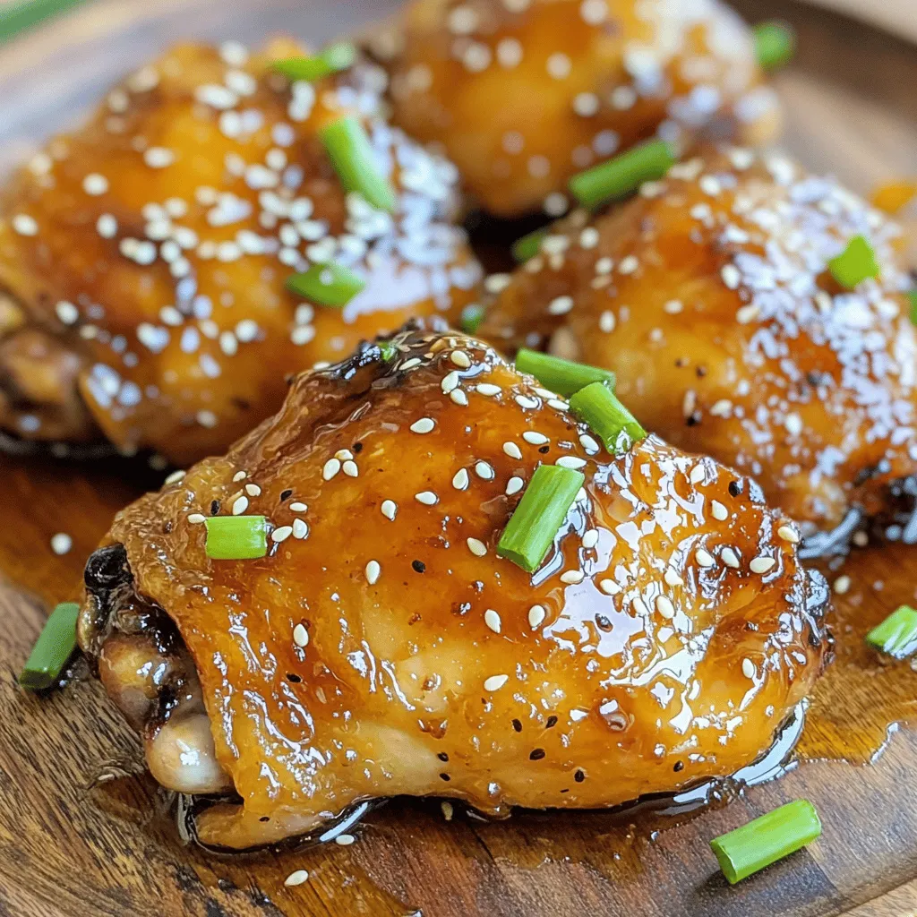 Einfache Sticky Honey Chicken Leckere Hausmannskost