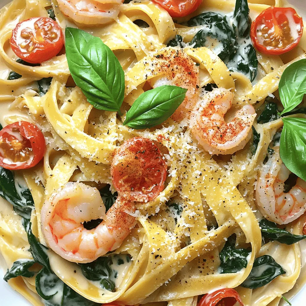 Cremige Garnelen-Pasta Schnelle und köstliche Mahlzeit