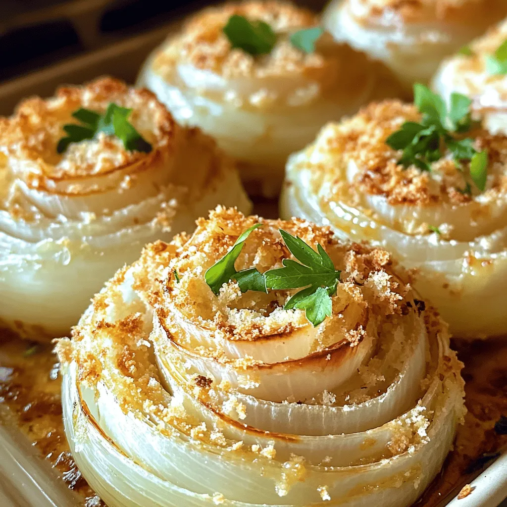 Fiori di cipolla al forno sind gebackene Zwiebelblüten. Sie sehen aus wie kleine Blumen und sind köstlich. Diese Zwiebelblüten sind in vielen Küchen sehr beliebt. Viele Menschen lieben die Kombination aus Zwiebel und dem knusprigen Topping.