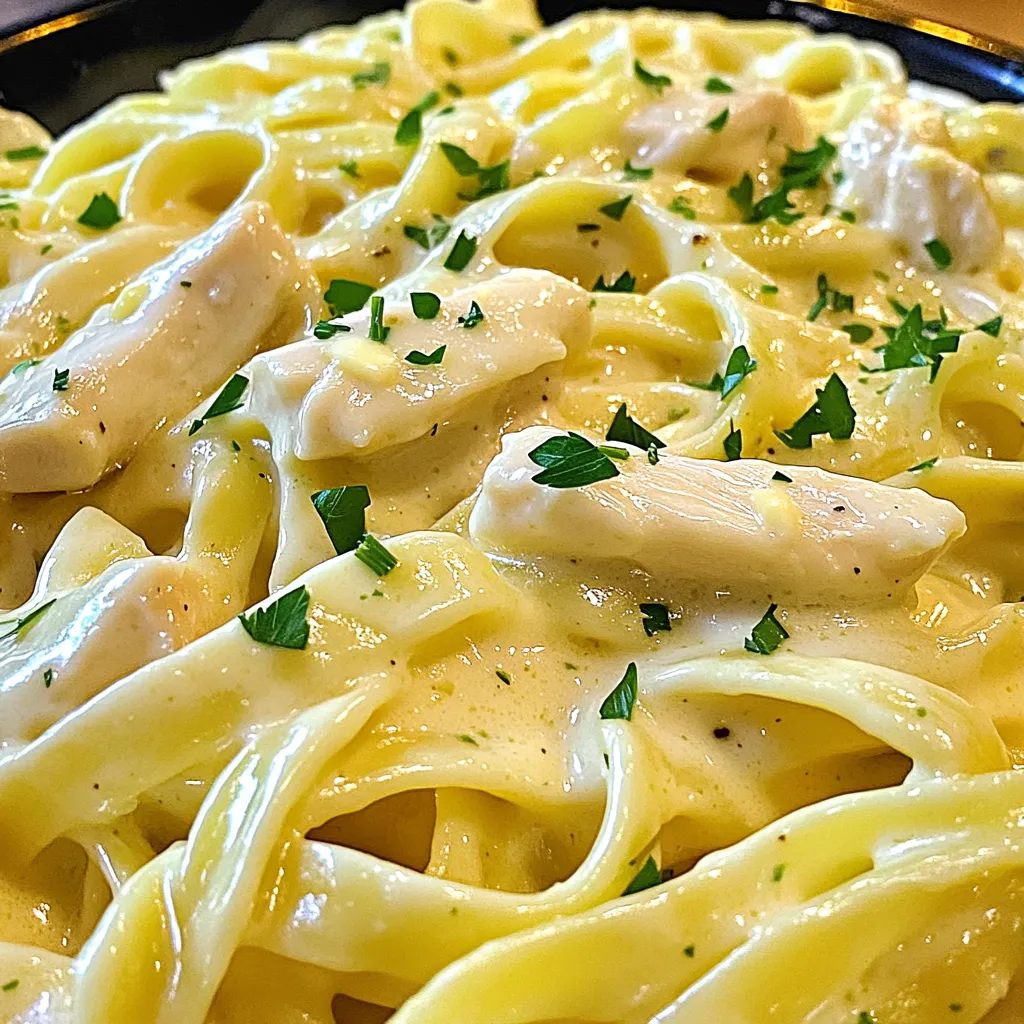 Garlic Butter Chicken Alfredo 15 Minuten Genuss