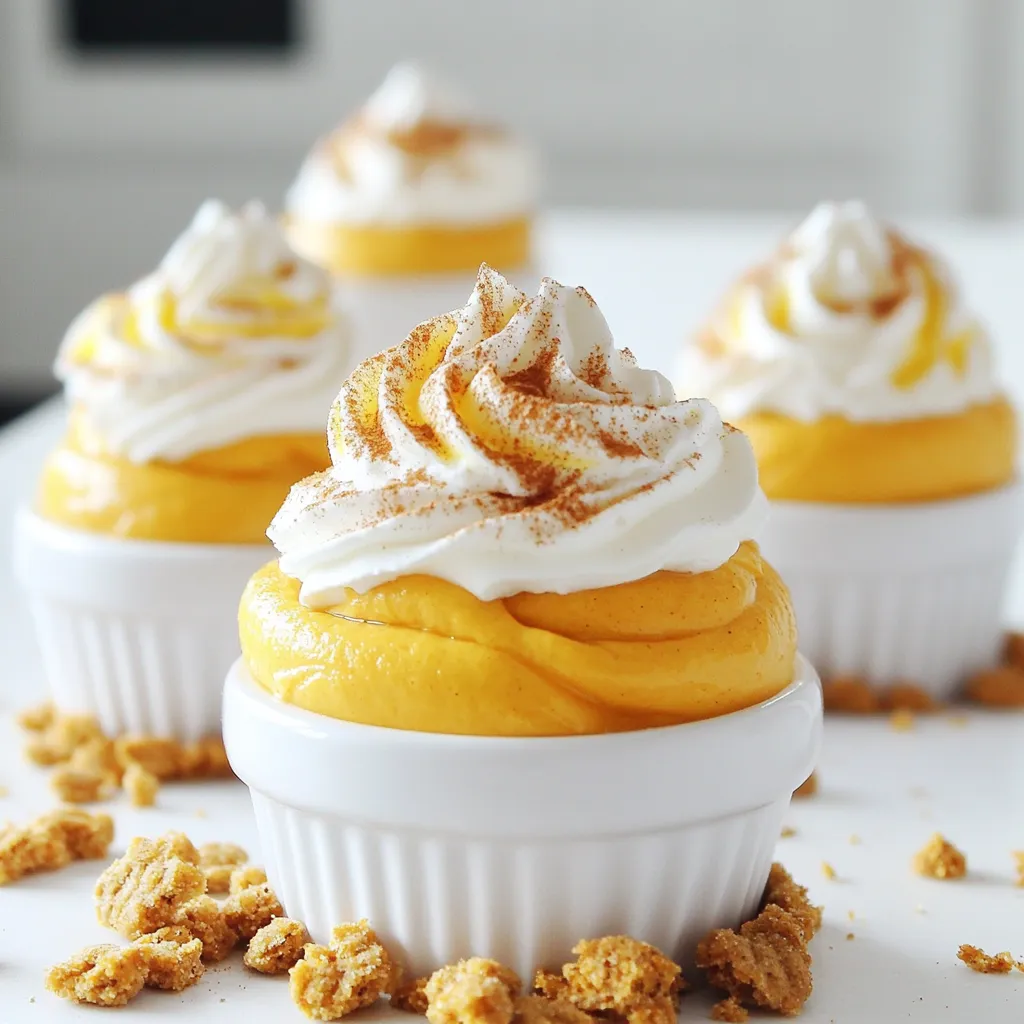 No Bake Pumpkin Mousse Cups Lecker und Einfach Genießen