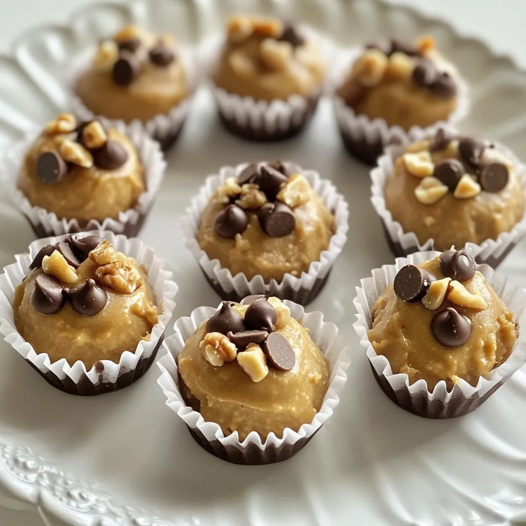 No-Bake Cookie Dough Bites Einfach und Lecker