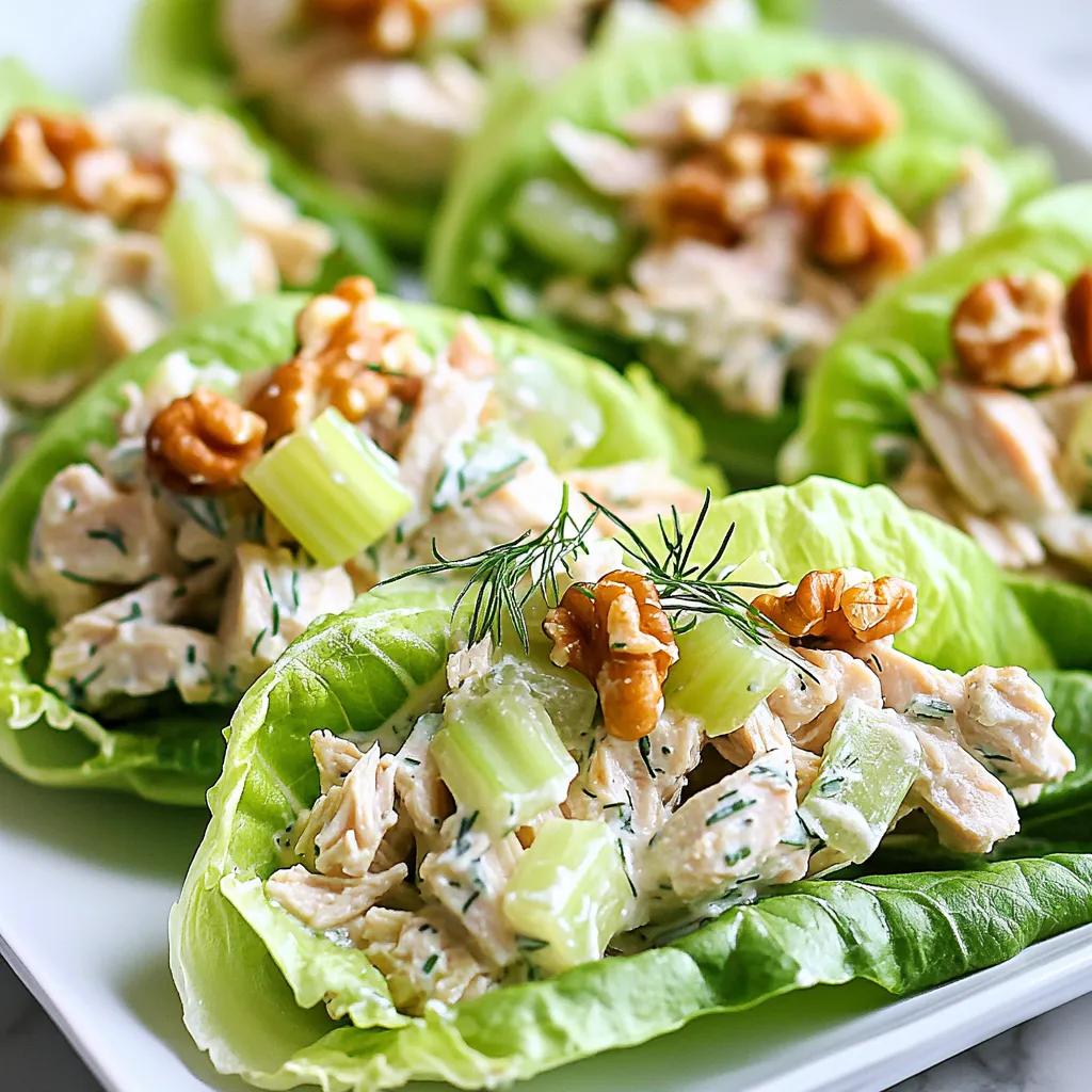 Griechischer Joghurt-Hühnchensalat Wraps lecker und frisch
