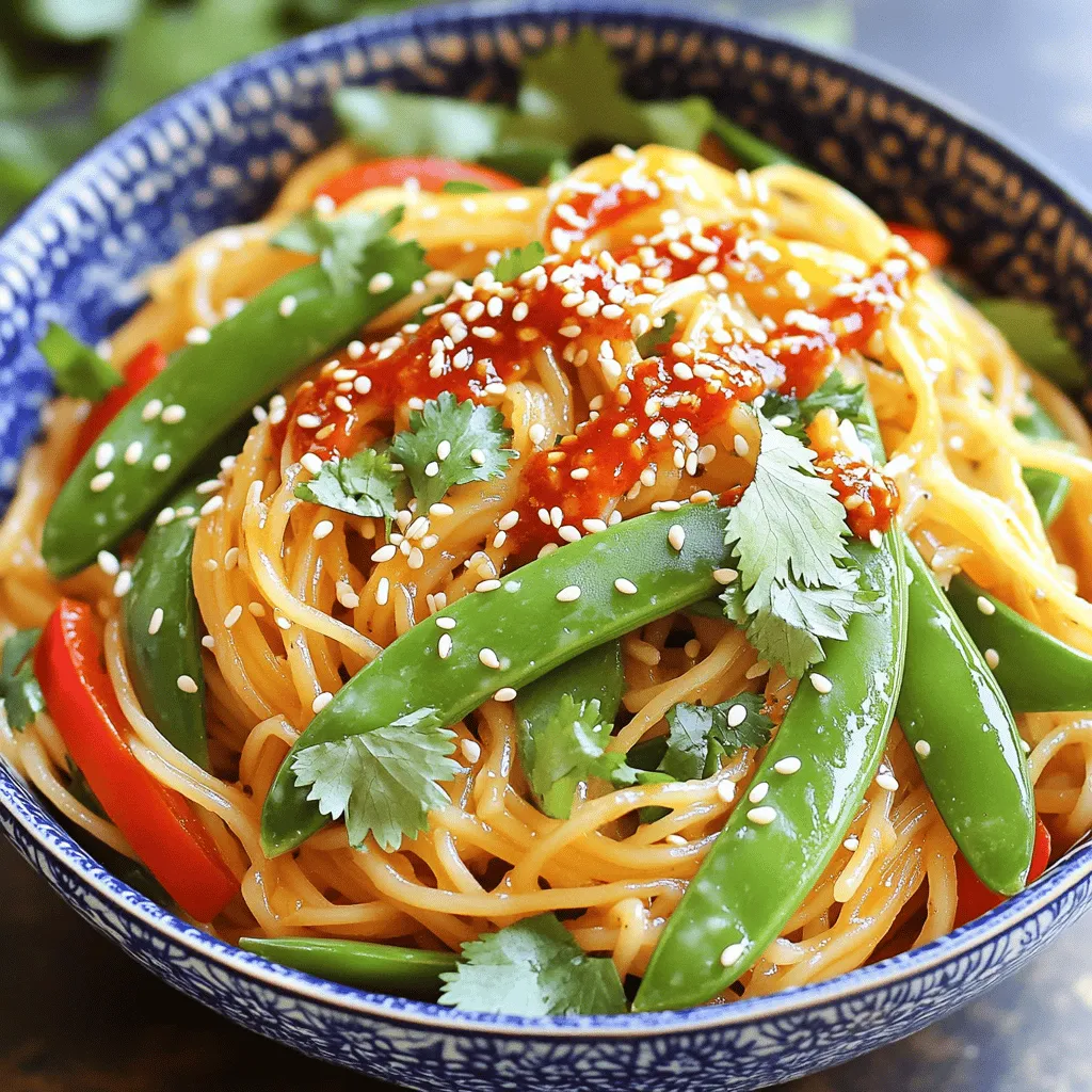 Spicy Chili Crisp Noodles Schnelle und einfache Mahlzeit