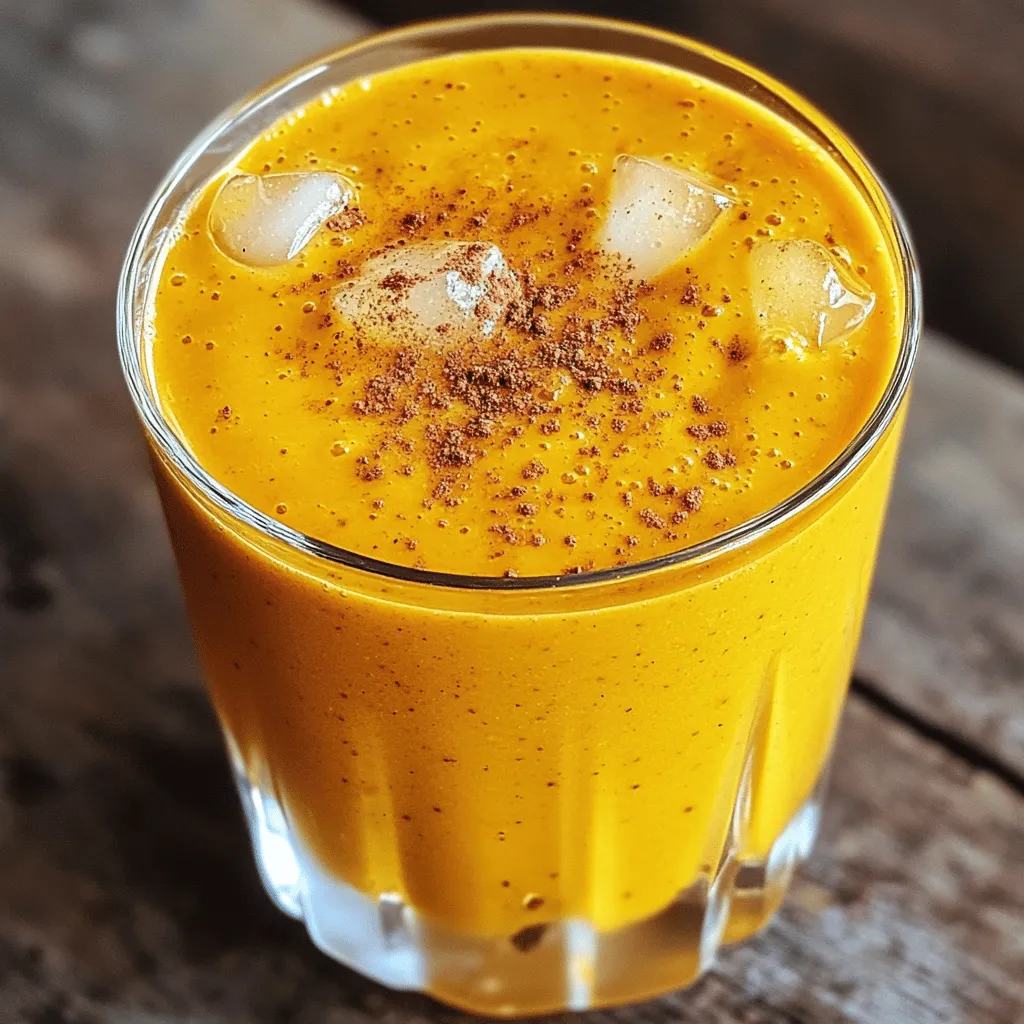 Chai Spiced Pumpkin Smoothie Gesunder Genuss für jeden