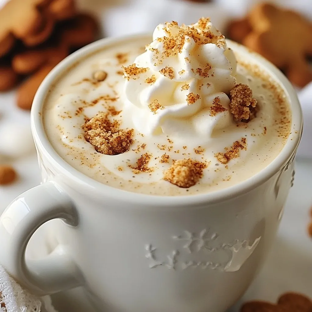 Gingerbread Latte lecker für kalte Tage genießen