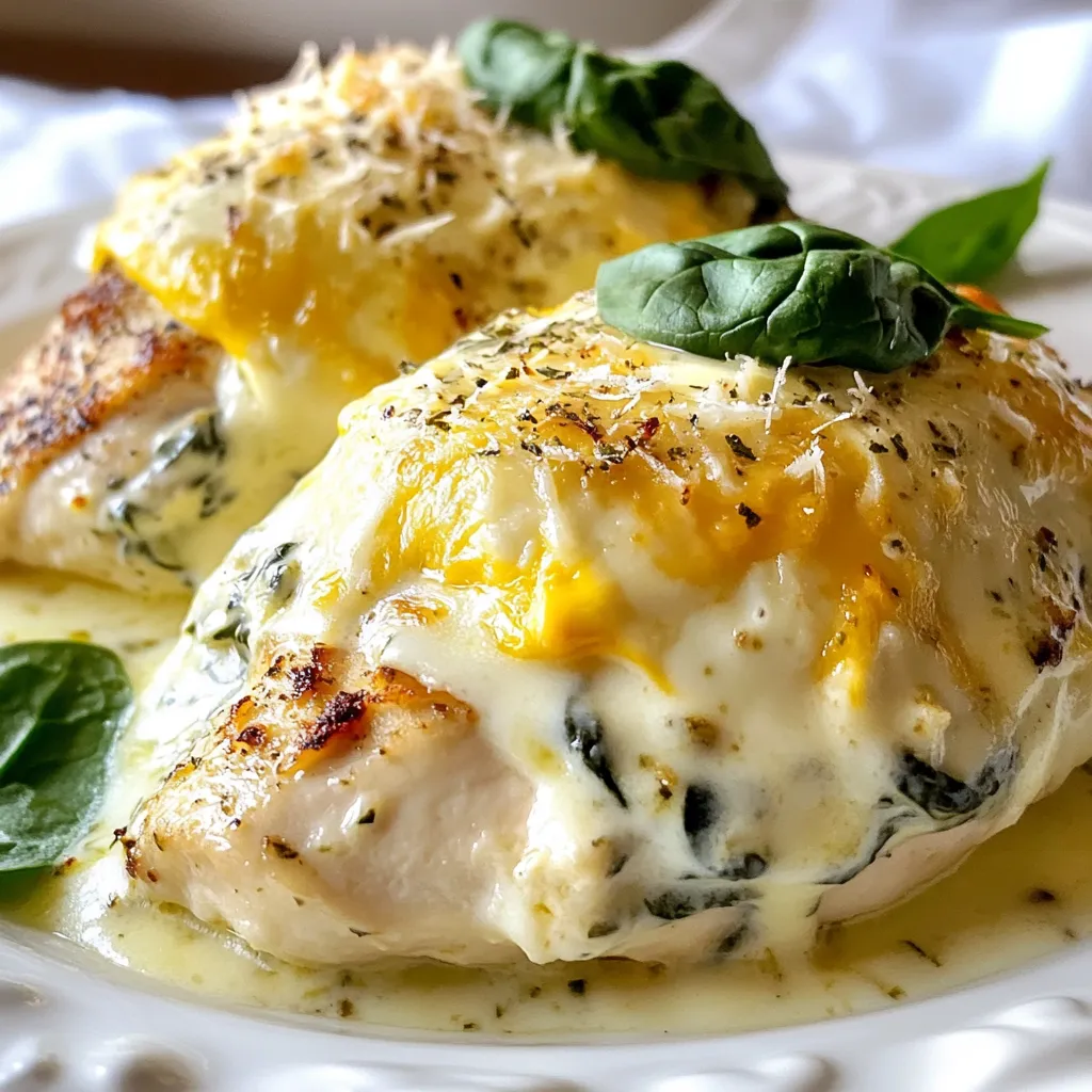 Cremiges Spinat-Artischocken-Hühnchen köstlich zubereiten