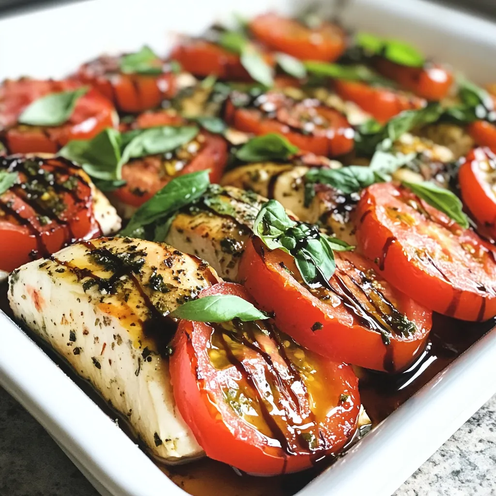 Caprese Chicken Bake Köstlich und Einfach Zubereiten