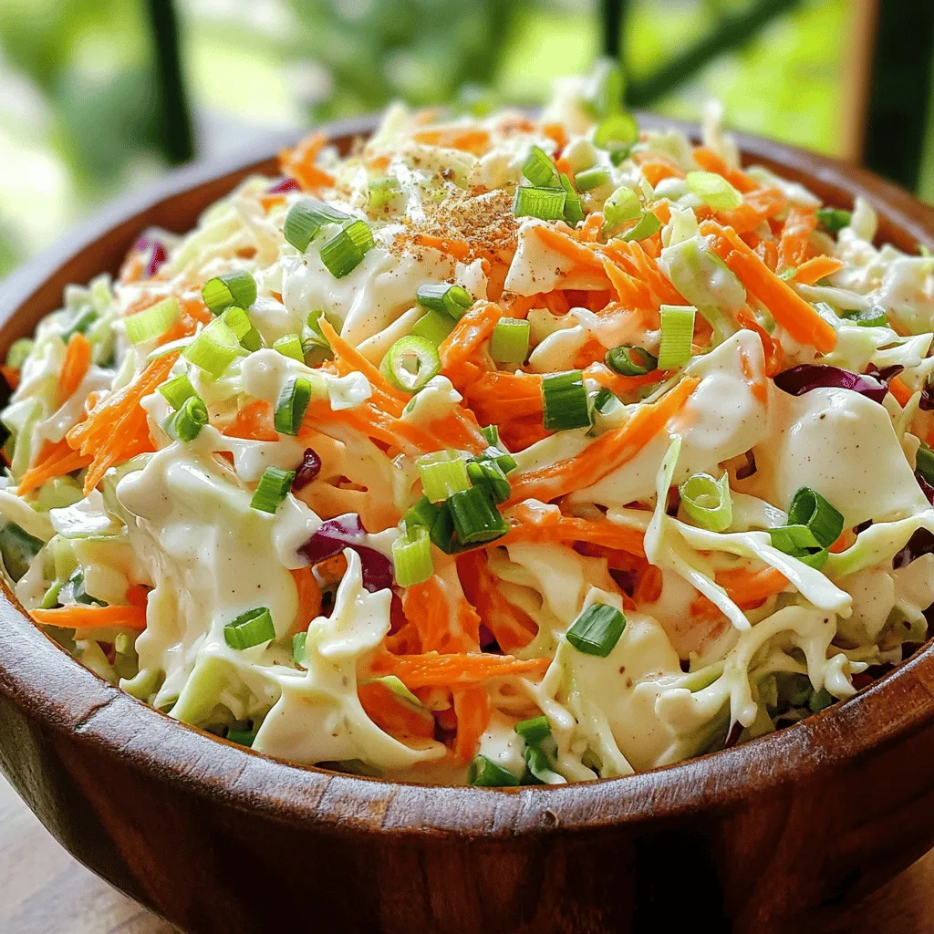 Coleslaw Recipe Einfache und frische Zubereitung