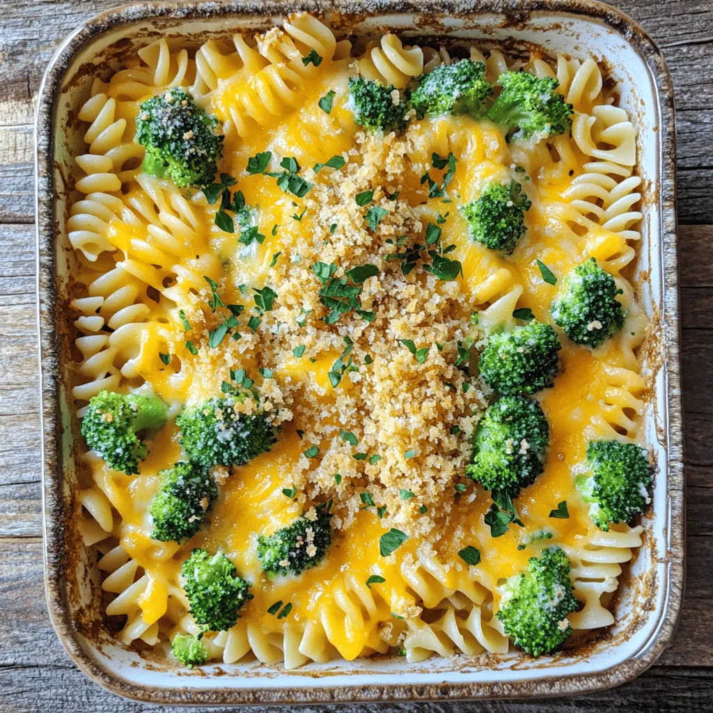 Broccoli und Käse Casserole Köstliches Rezept einfach