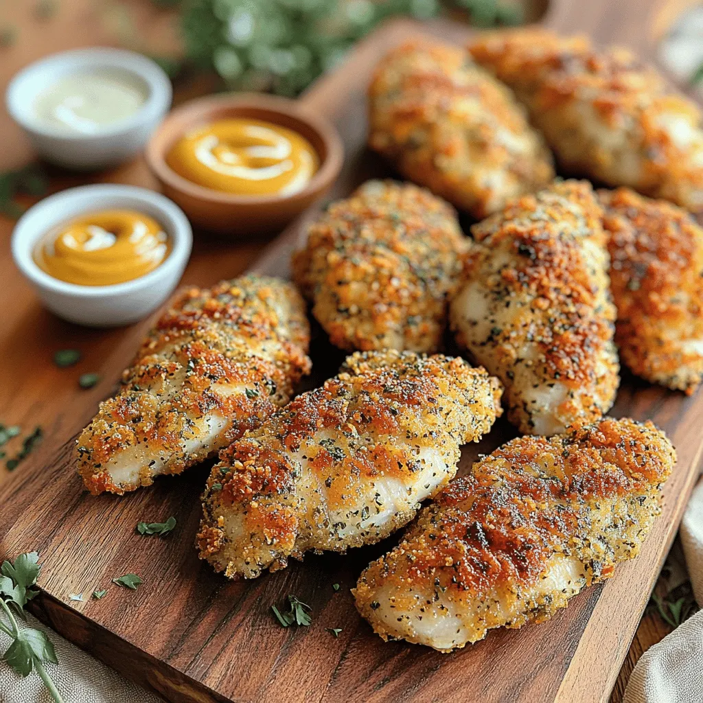 Homemade Chicken Tenders Schnell und Knusprig Zubereiten