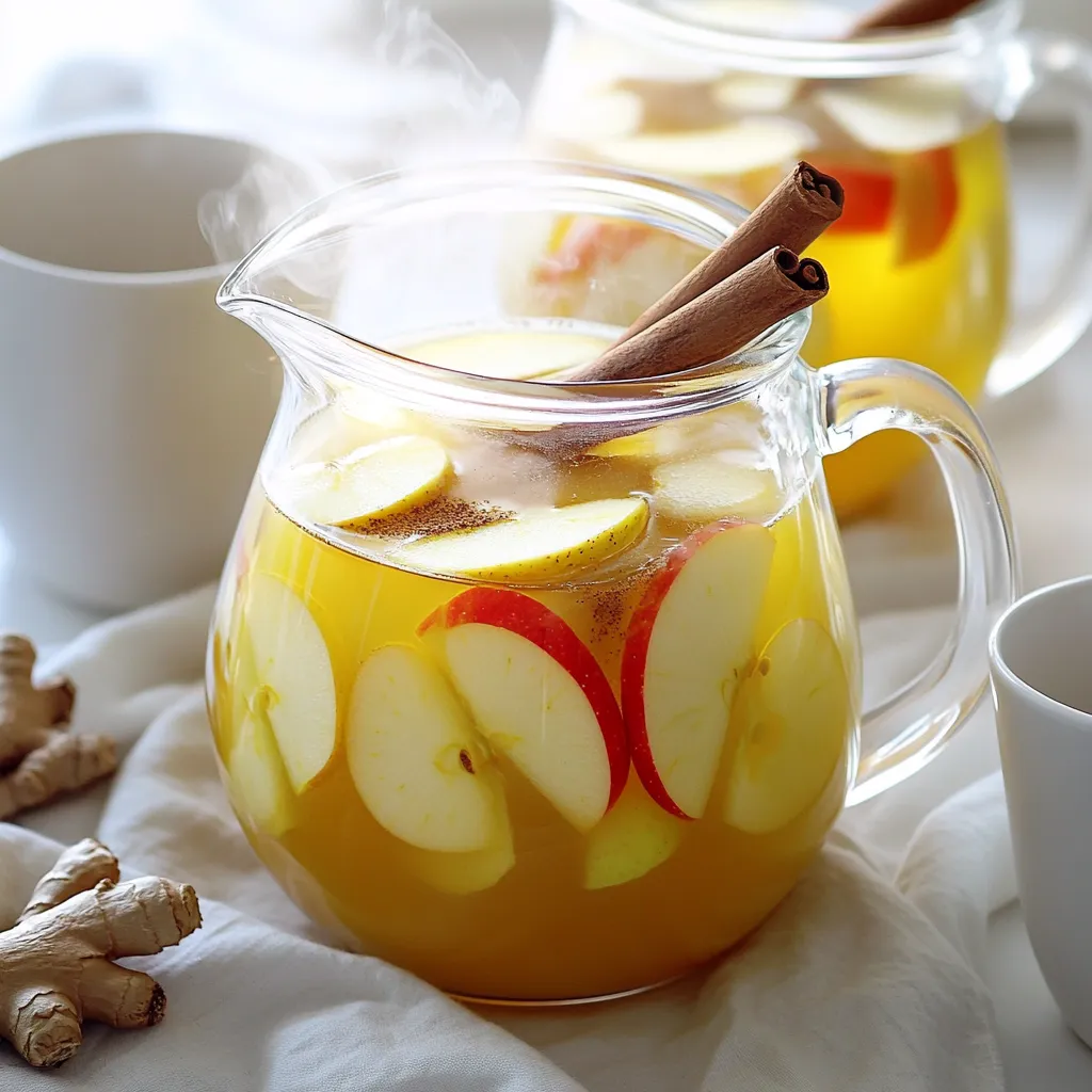 Warm Maple Spiced Apple Toddy Einfach und Köstlich