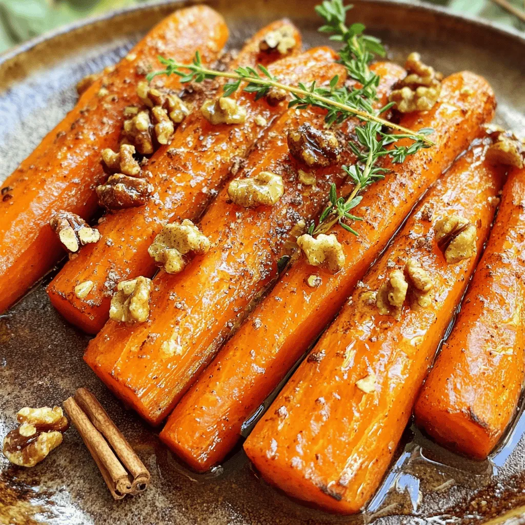Honiggeröstete Karotten Lecker und Einfach Zubereiten