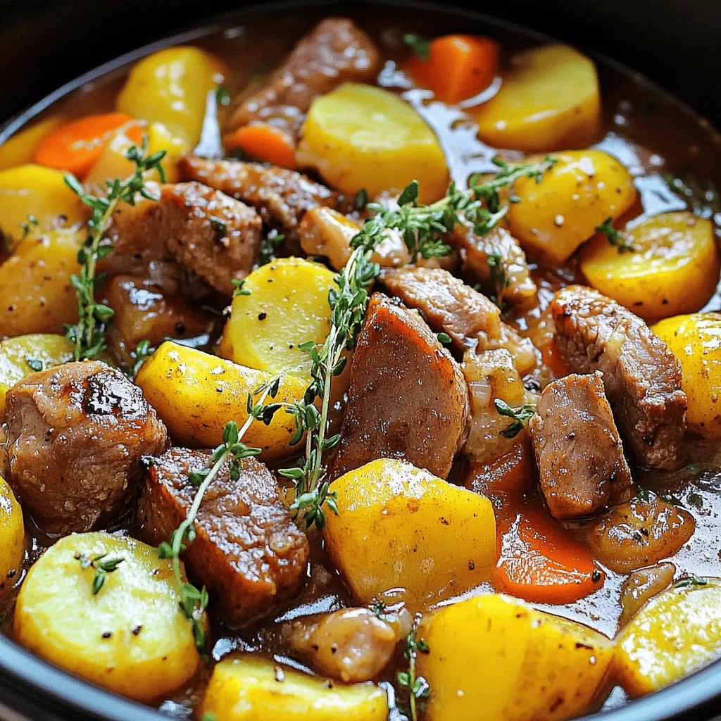 Slow Cooker Irish Dublin Coddle Einfache Rezeptideen