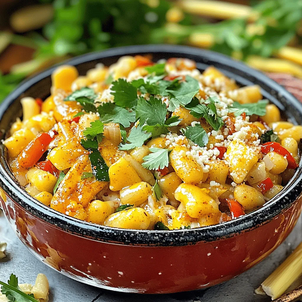 Mexican Street Corn White Chicken Chili Rezept einfach