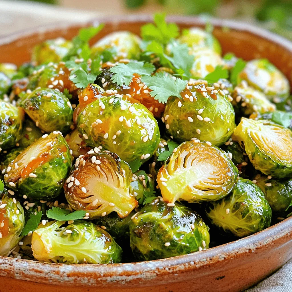 Honey Sriracha Rosenkohl Knusprig und Lecker Rezept