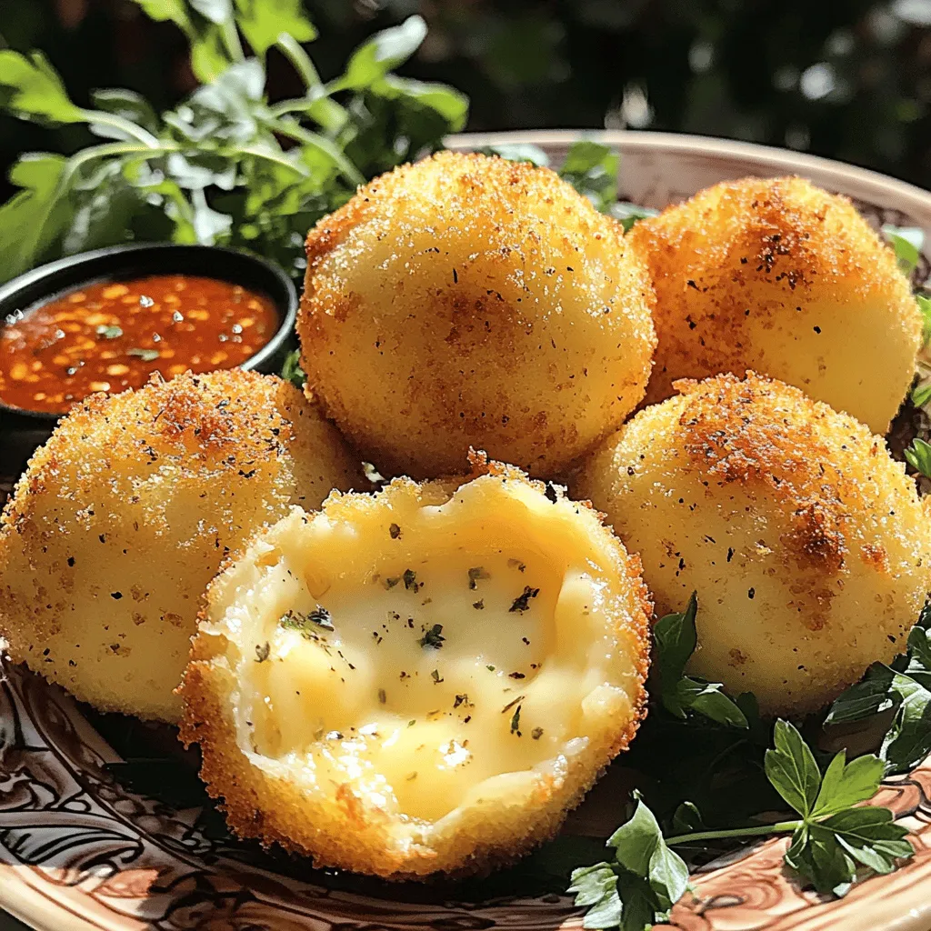 Für diese leckeren Käsebällchen brauchst du: