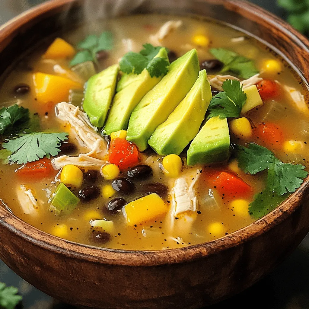 Südwest Hühnchensuppe herzhaft und einfach zubereitet