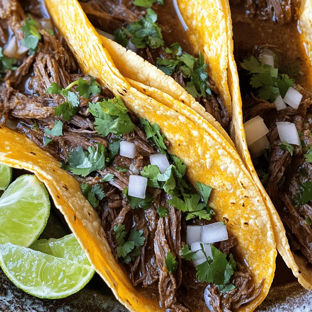 Crock Pot Birria Tacos köstlich und einfach zubereiten