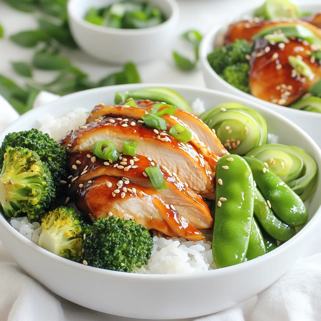 Teriyaki Chicken Rice Bowls Perfekt Zubereiten