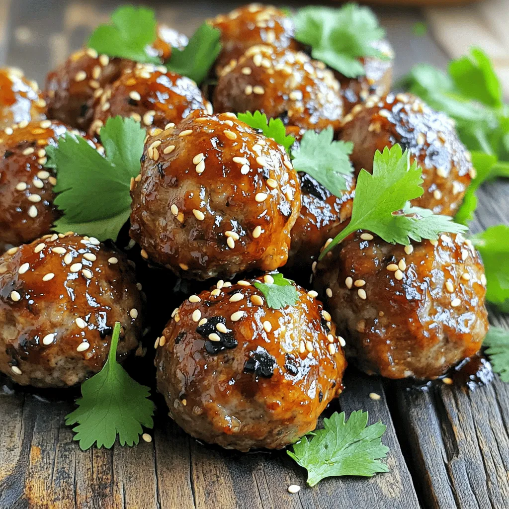 Um köstliche Korean BBQ Fleischbällchen zu machen, brauche ich einige Hauptzutaten. Diese sind: