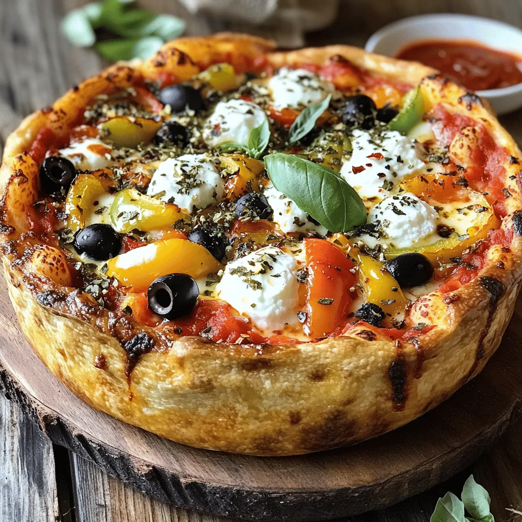 Deep-Dish Pizza Pie Einfaches Rezept und Anleitung