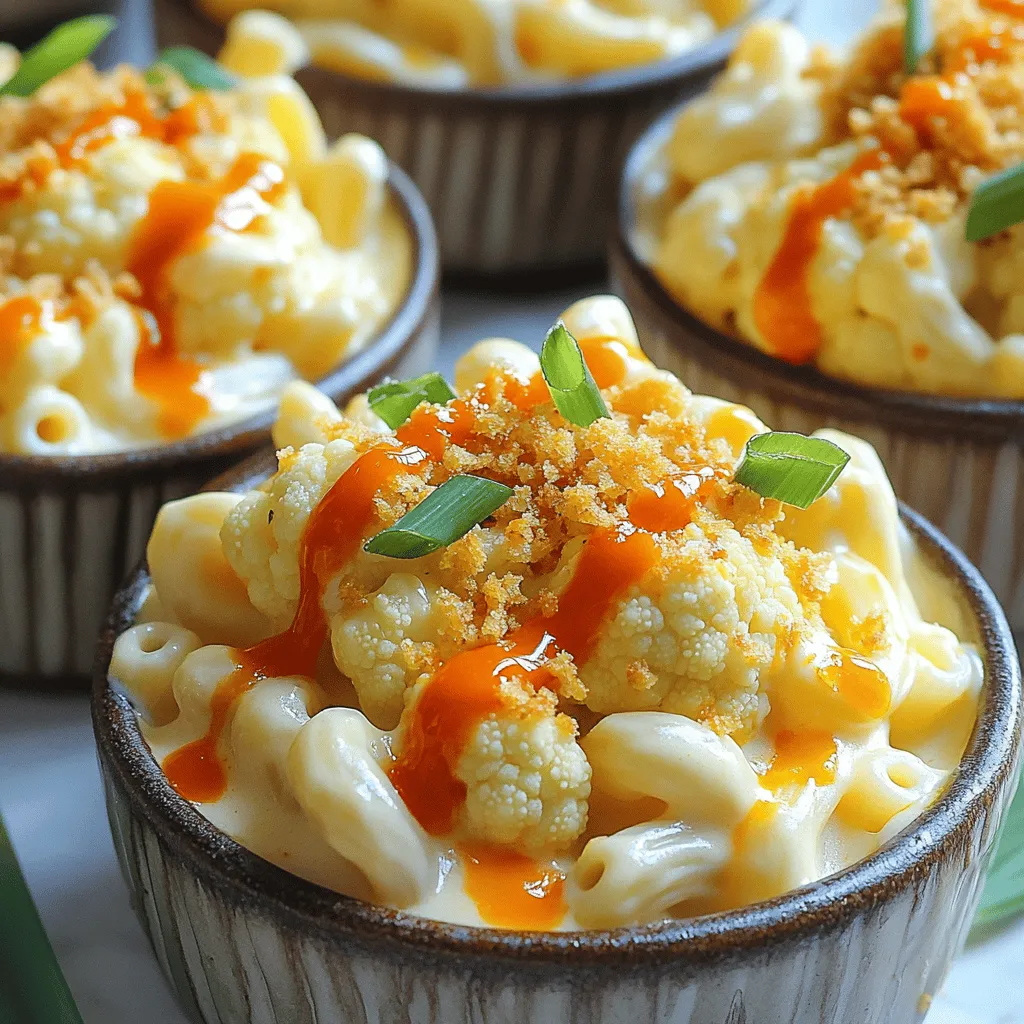 Buffalo Cauliflower Mac and Cheese Köstlicher Genuss