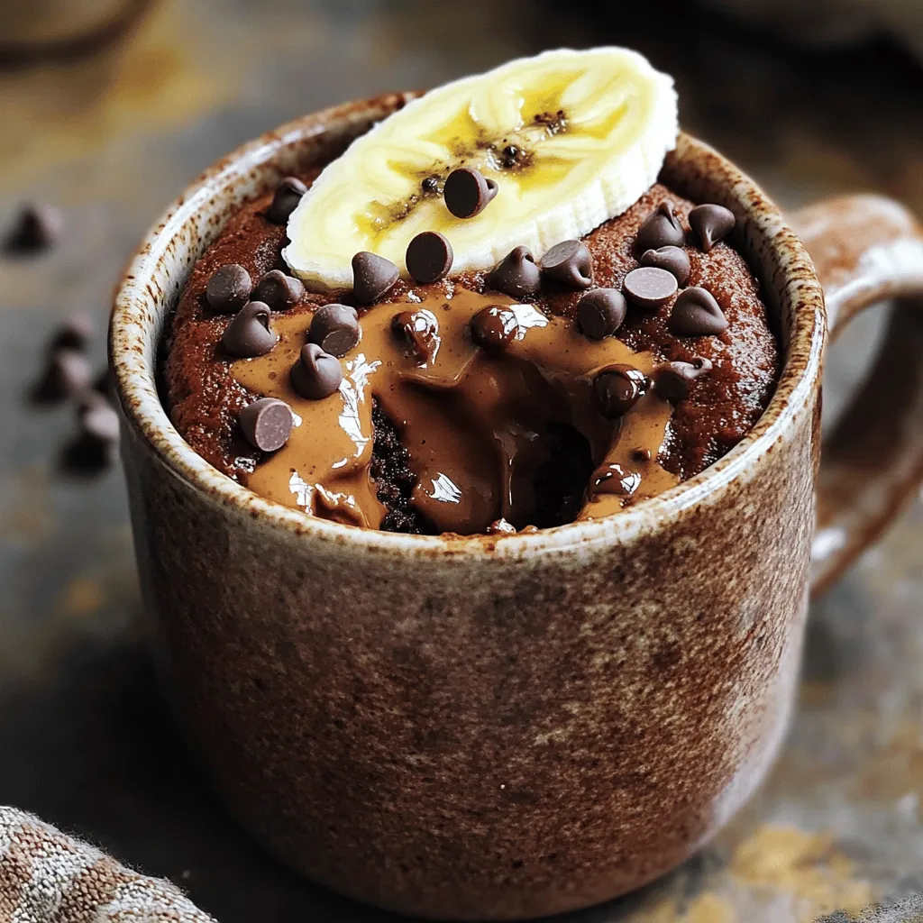 Schokoladenprotein Mug Cake Schnelle und einfache Leckerei