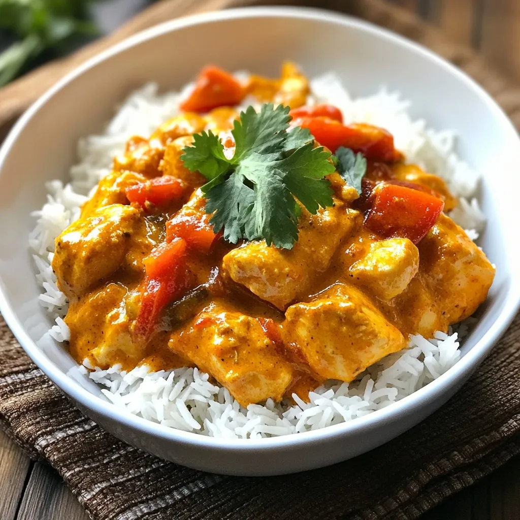 Slow Cooker Butter Chicken Schnelles und Einfaches Rezept