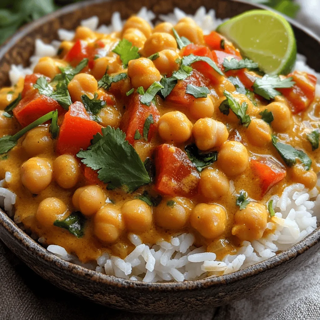 Kichererbsen-Curry voller Geschmack und Genuss