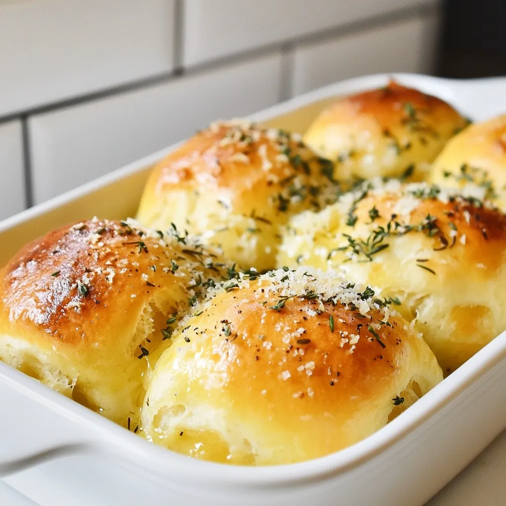 Parmesan Herb Dinner Rolls Fluffig und Einfach Rezept
