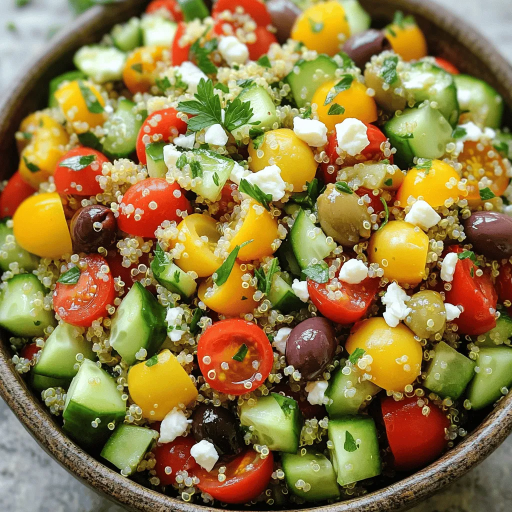 Mediterraner Quinoa-Salat Kraftvoller Genuss für dich
