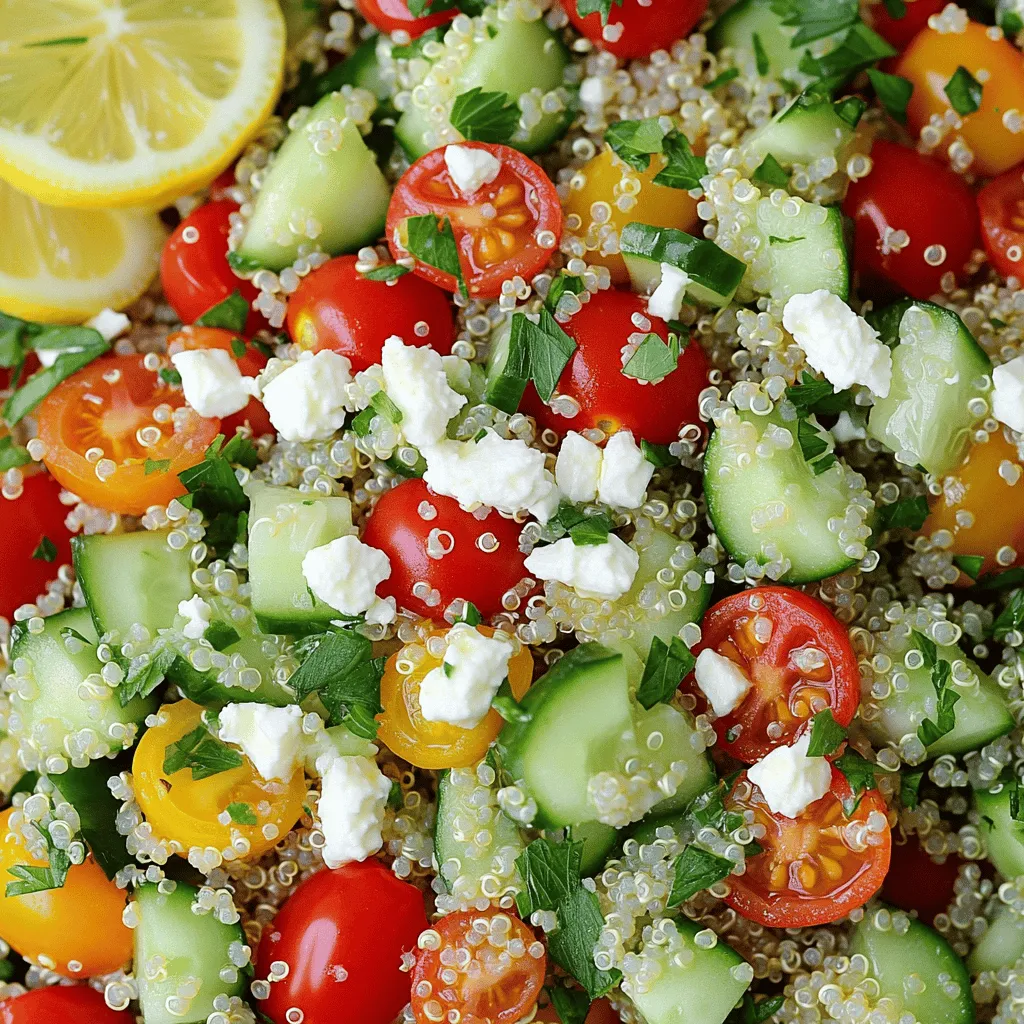 Delicious Quinoa Salad Gesund und Nahrhaft Zubereiten