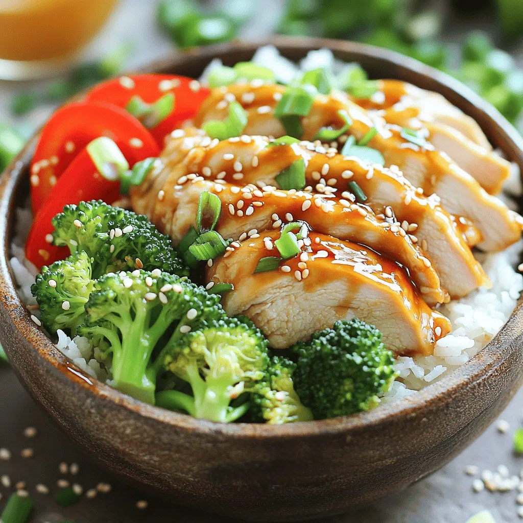 Teriyaki Chicken Rice Bowls Einfaches Rezept Kochen