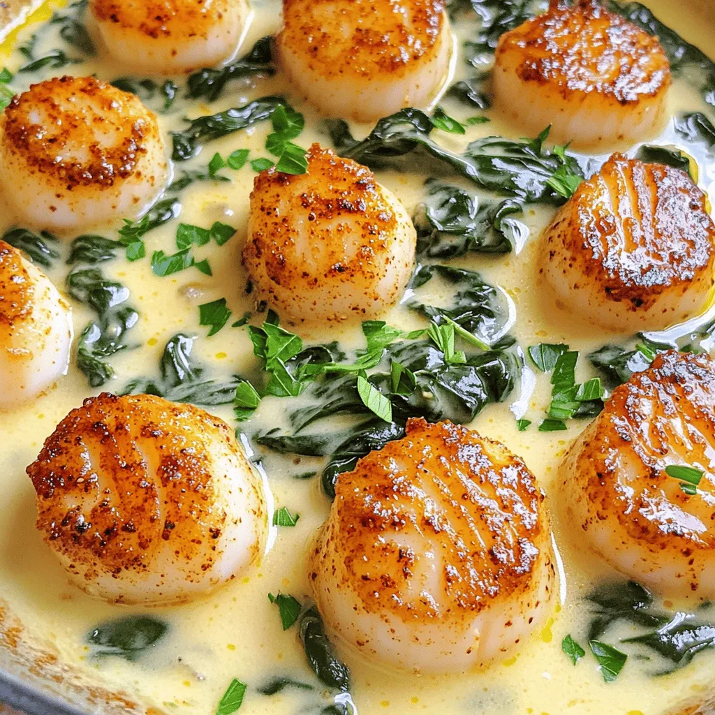 Cajun Scallops in Creamy Sauce für jeden Anlass