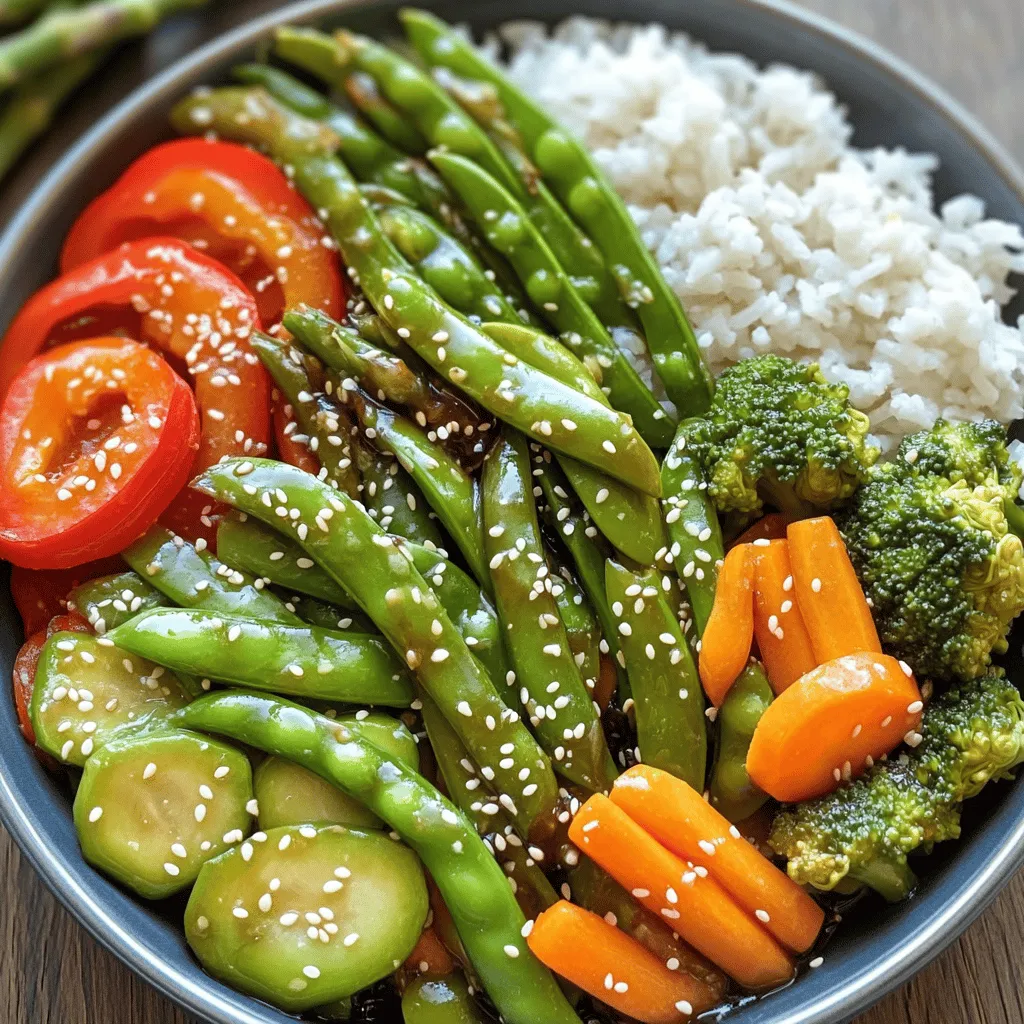 Frühlingsgemüse-Stir-Fry für einen gesunden Genuss