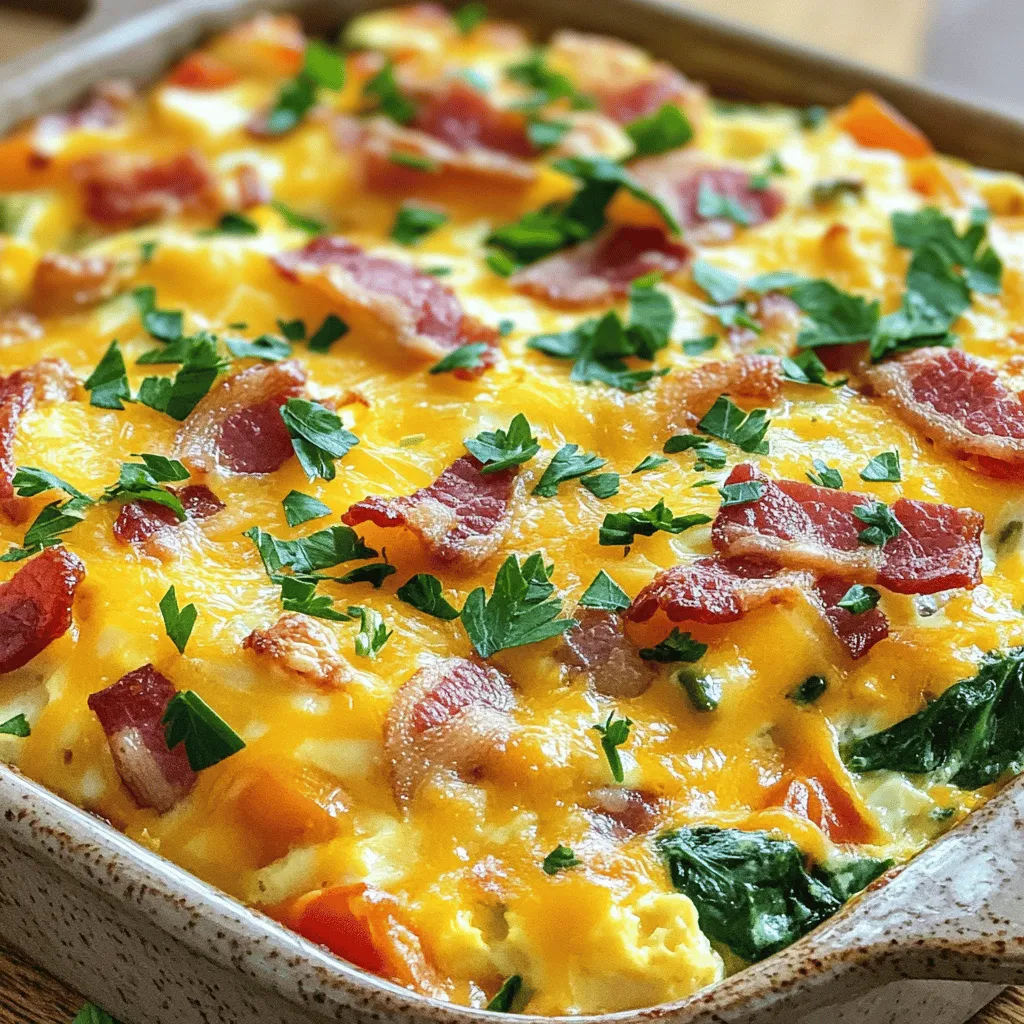 Bacon Frühstücksauflauf Rezept Einfach und Lecker