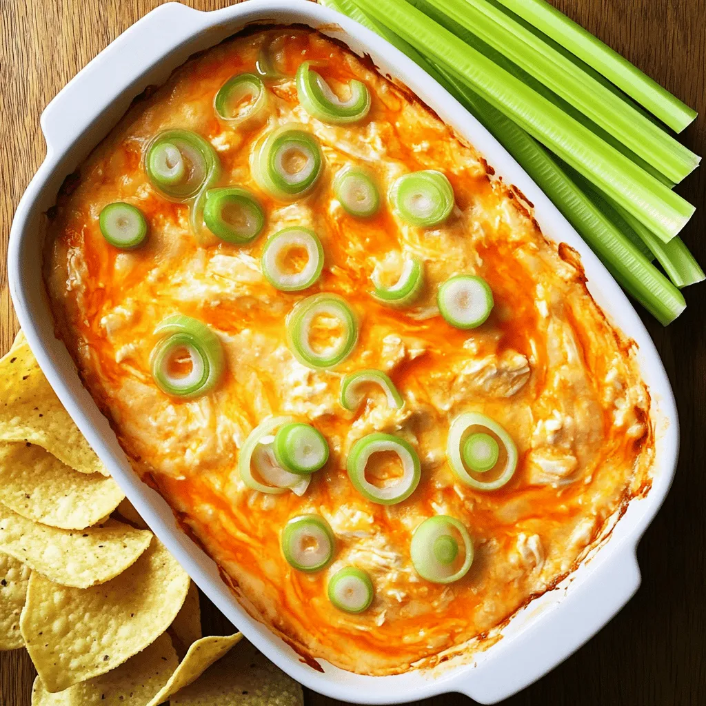 Buffalo Chicken Dip köstlich und einfach zubereiten