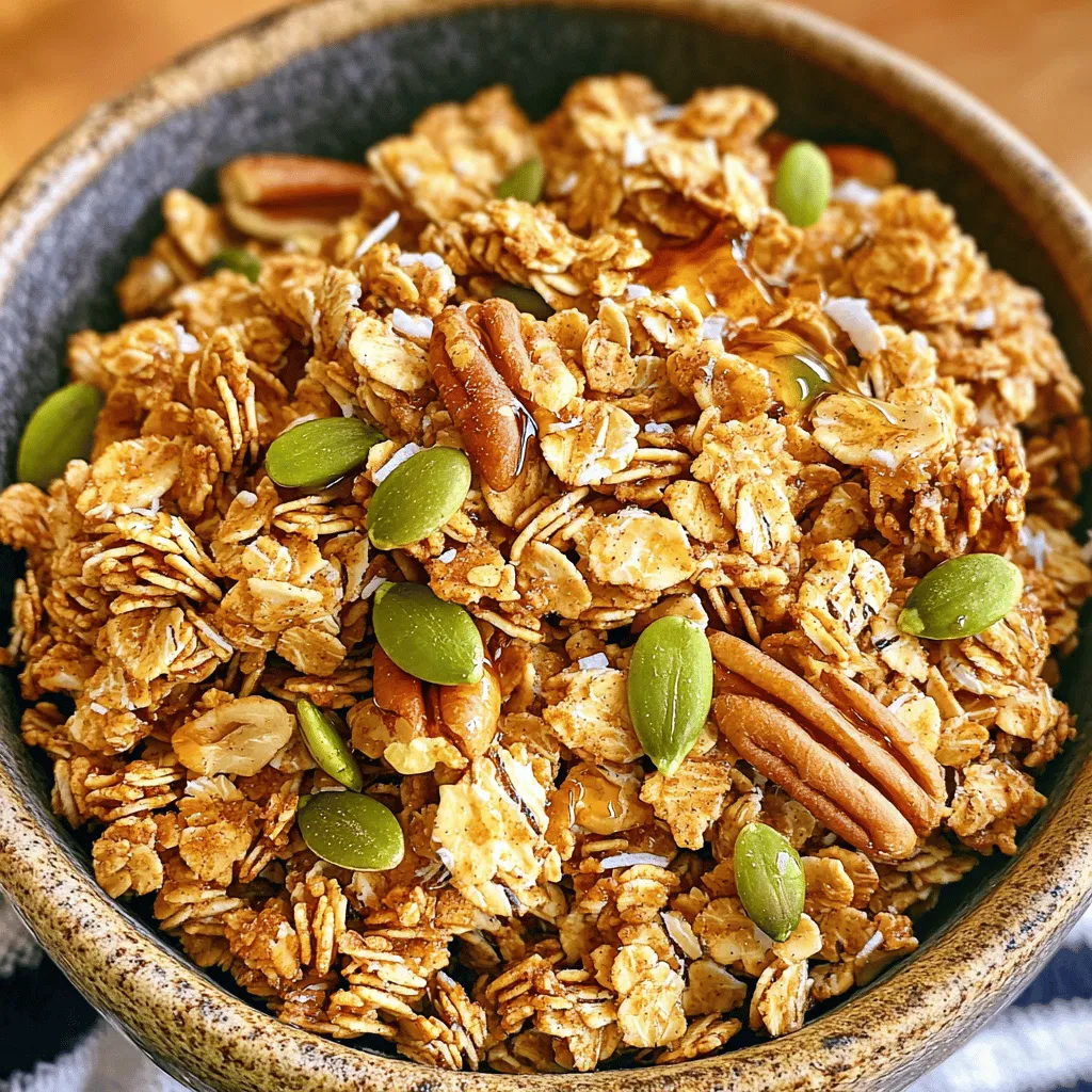 Maple Pecan Granola Rezept Einfach und Lecker
