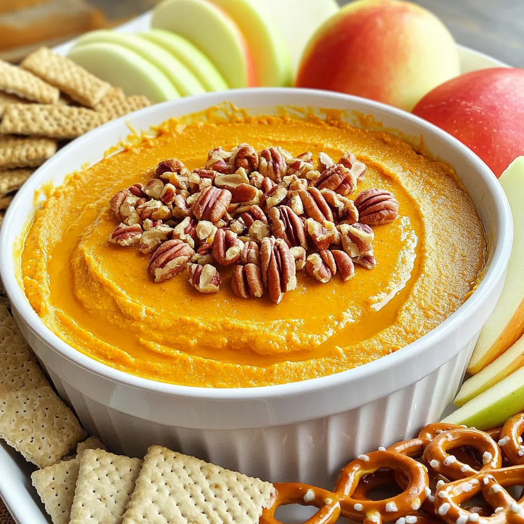 Pumpkin Pecan Cheesecake Dip Einfach und Lecker