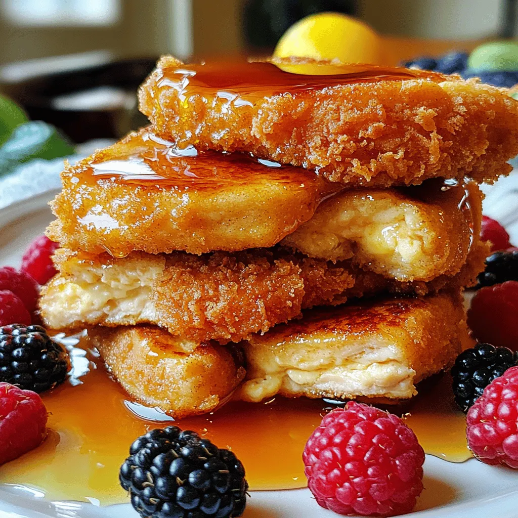 - 4 Scheiben Brioche- oder Challah-Brot - 2 große Eier - 1/2 Tasse Milch - 1 Teelöffel Zimt - 1 Teelöffel Vanilleextrakt