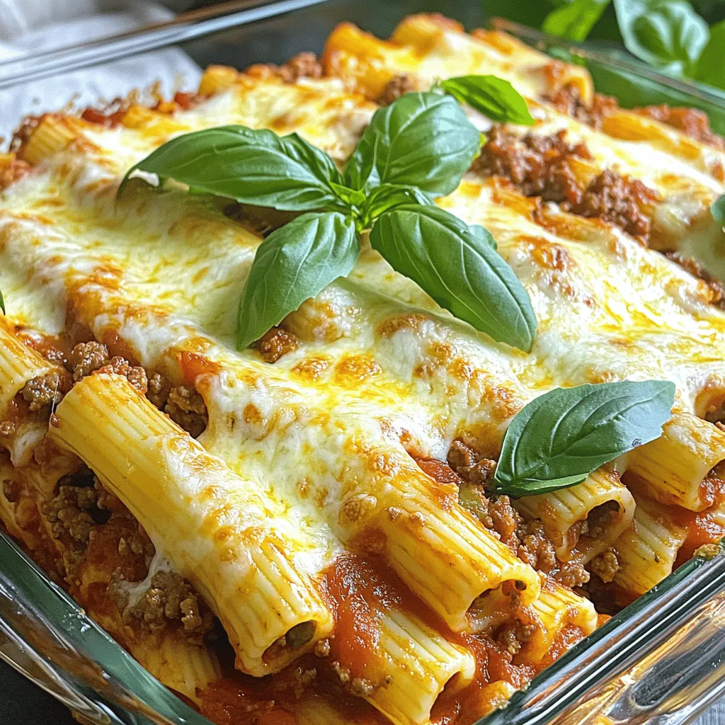 Million Dollar Baked Ziti Einfache und Leckere Speise