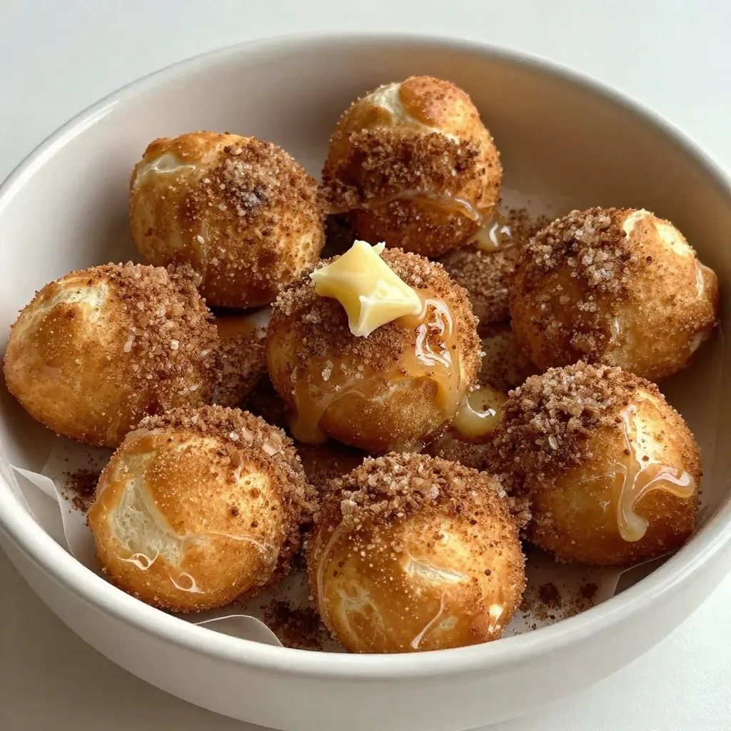 Cinnamon Sugar Pretzel Bites Einfaches Rezept genießen