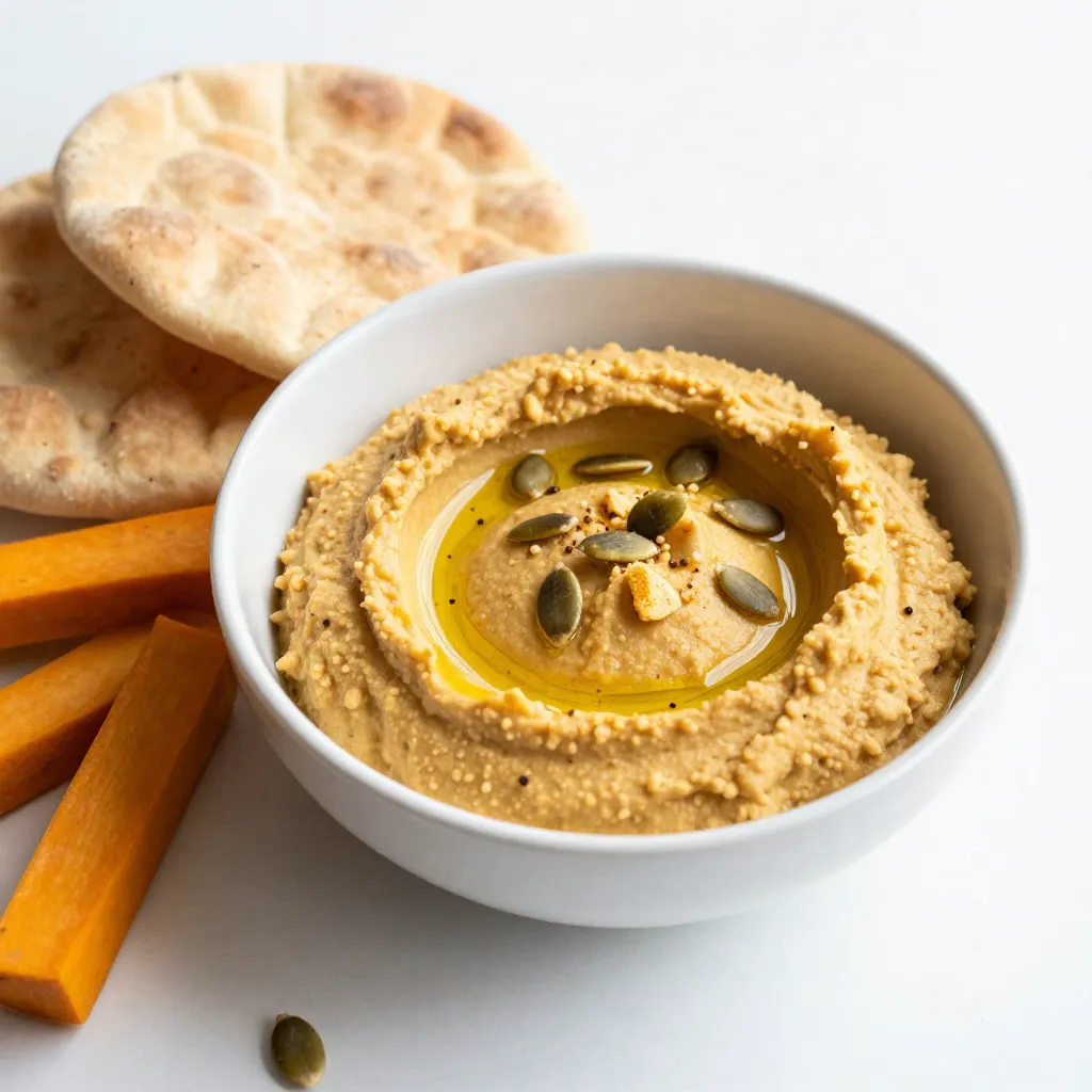 Spiced Pumpkin Hummus Kreatives Rezept für Genuss