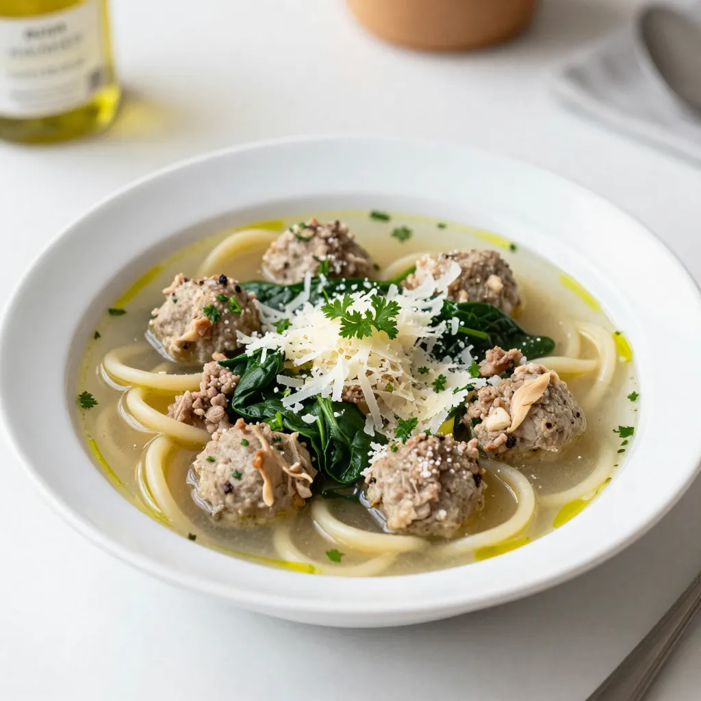 Italienische Hochzeitsuppe Kreativ und Köstlich Zubereiten