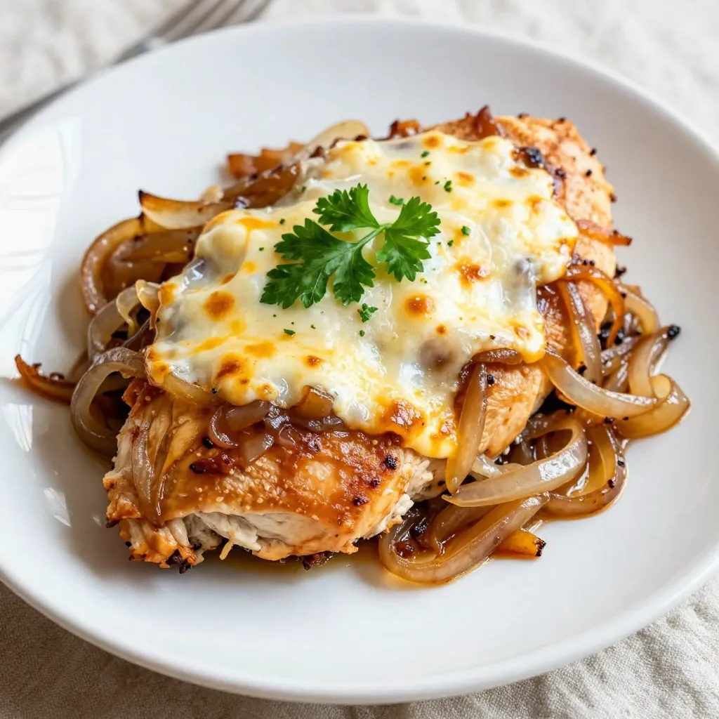 Cheesy French Onion Chicken Genuss und einfache Zubereitung